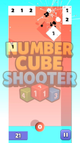 Number Cube Shooter - Puzzle Mobile Unity Game Screenshot 6