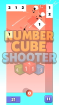Number Cube Shooter - Puzzle Mobile Unity Game Screenshot 8