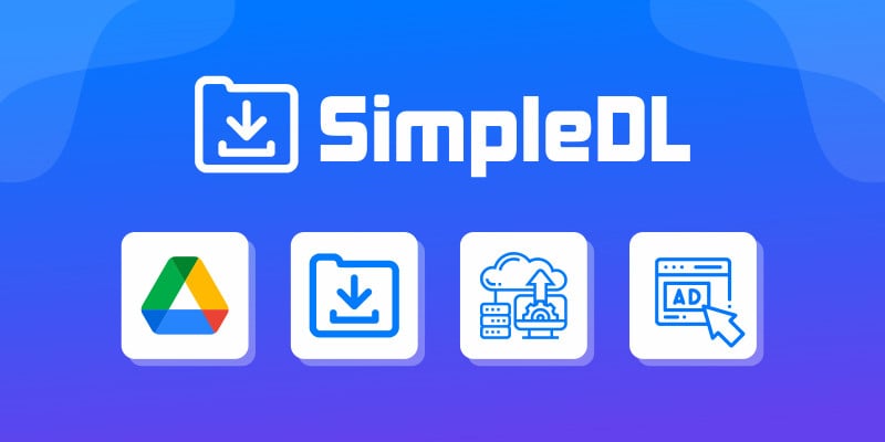 SimpleDL - Google Drive Direct Link Generator