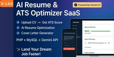 AI Resume And  ATS Optimizer SaaS