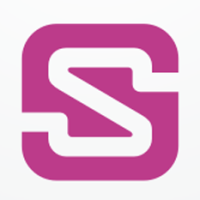 Sync Square Letter S Logo Design Vector