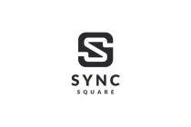 Sync Square Letter S Logo Design Vector Screenshot 3