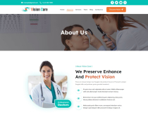 Vision Care - Eye Clinic And Optometry Elementor Screenshot 2