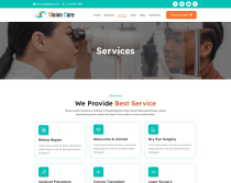 Vision Care - Eye Clinic And Optometry Elementor Screenshot 3