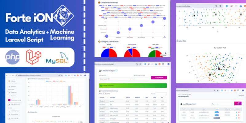 Forte iON - Ai Data Analytics Laravel