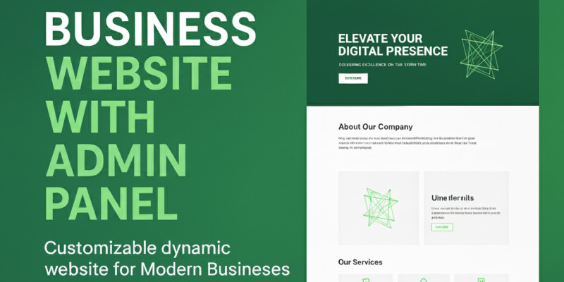 Ready-to-Use Website with Admin Panel