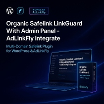 Organic Safelink LinkGuard With Admin Panel  Screenshot 1