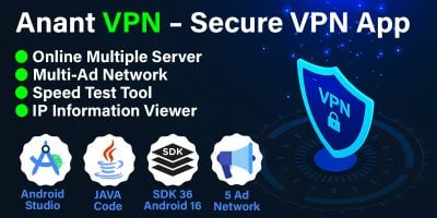 Anant VPN - Secure VPN App Android