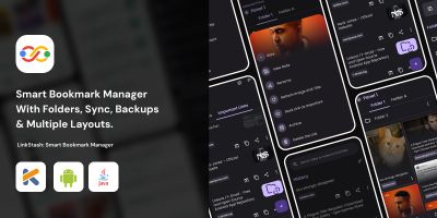 LinkStash - Smart Bookmark Manager Android