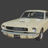 1965 GT350 Vehicle 3D Model