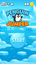 Penguin Jumper Endless Level Unity Game  Screenshot 1