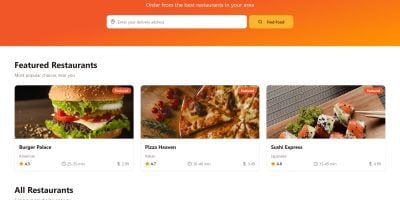 QuickEats - Fast Food delivery