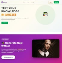 QuizGenie - Generate Smart Quizzes with AI Screenshot 1