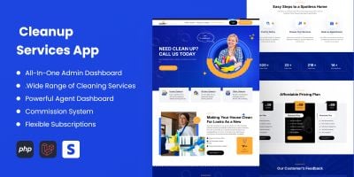 Cleanup Services PHP App