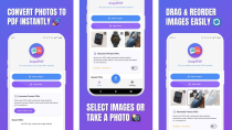 Snap2PDF – Photo to PDF Flutter App Screenshot 1