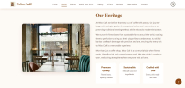 Nebo Caf - Cafe Restaurant HTML Template Screenshot 1