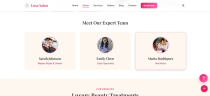 Luxe Salon - Modern Beauty Salon HTML Template Screenshot 10