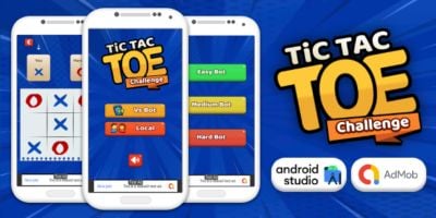 Tic Tac Toe Challenge - Android Studio Template