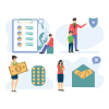  Insurance Illustration Pack