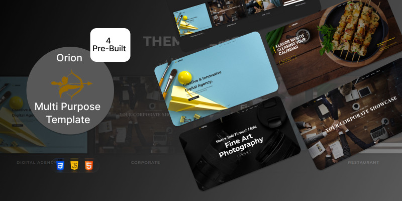 Orion Multi purpose Template 4 in 1