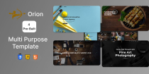Orion Multi purpose Template 4 in 1 Screenshot 6