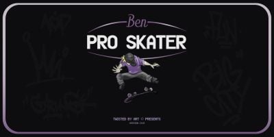Ben Pro Skater - HTML5 Construct Game