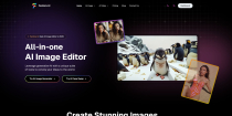 Fantora AI - All in one AI image Generator NodeJS Screenshot 1
