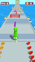 Crazy Long Runner Hyper Casual Mobile Game Screenshot 3