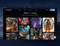 Syntia AI – Futuristic AI Startup Template Screenshot 2