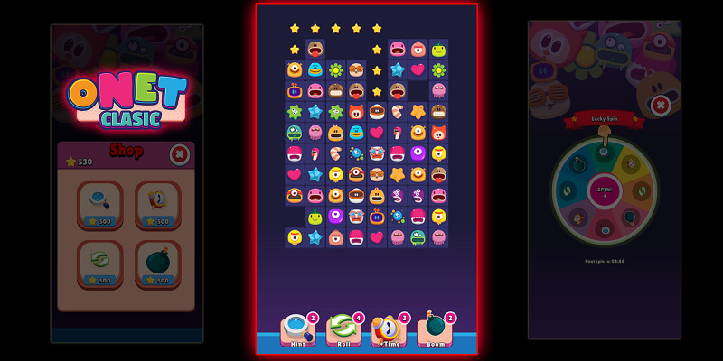 Onet Conect Animal Clasic Unity Template