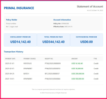 Proximo Insurance PAS System Screenshot 11