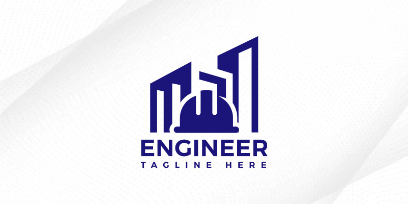 House Construction Engineering Logo Design