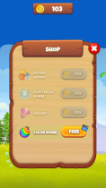 Bubble Shooter Garden - Android Studio Template Screenshot 5