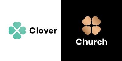 Clover Church - Hope Logo Template