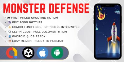 Tower Defense Template with 3 Ad Networks
