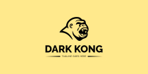 Dark Kong Logo Template Screenshot 1