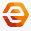 Letter E Hexagon Logo Design Vector v.29
