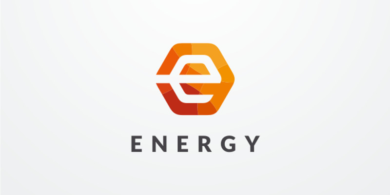 Letter E Hexagon Logo Design Vector v.29