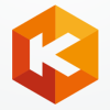 Letter K Hexagon Geometric Logo Design Vector