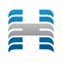 Letter H Construction Logo