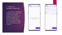 NovaNote - Android Compose Notepad App Screenshot 1