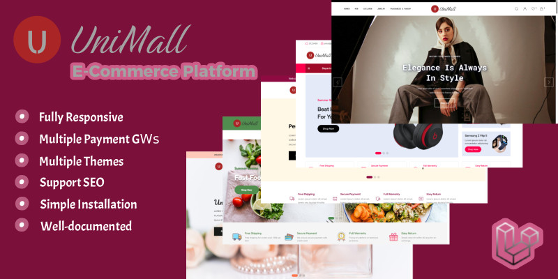 UniMall - E-commerce Platform