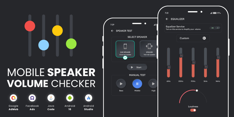 Mobile Speaker Checker AdMob Facebook Ads Android