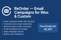 ReOrder - Email Campaigns for WooCommerce Screenshot 1