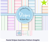 Pastel Stripes Seamless Pattern