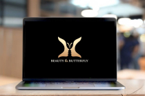Beauty with Butterfly Logo Spa Aesthetics Logo Screenshot 3