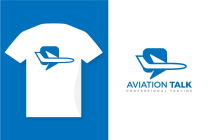 Aviation Talk Logo Air Plane logo Podcast Logo Screenshot 4
