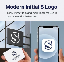 S3Logo – Bold Letter S Logo for Tech Screenshot 4