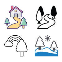 Nature and Landscape Icon Pack