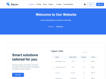 Saturn Pro Nextjs Website Template Screenshot 6